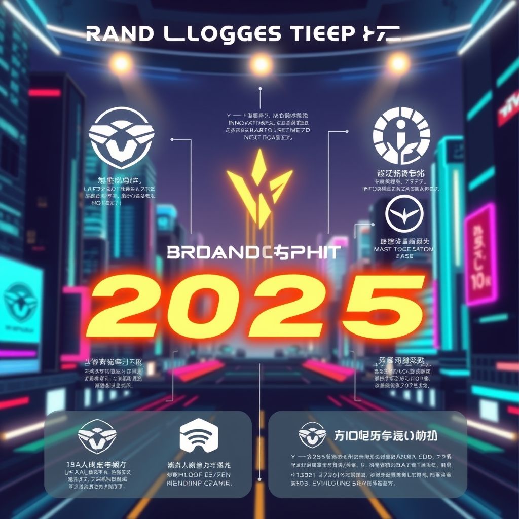 เทรนด์โลโก้แบรนด์ปี 2025 ที่ต้องรู้จัก